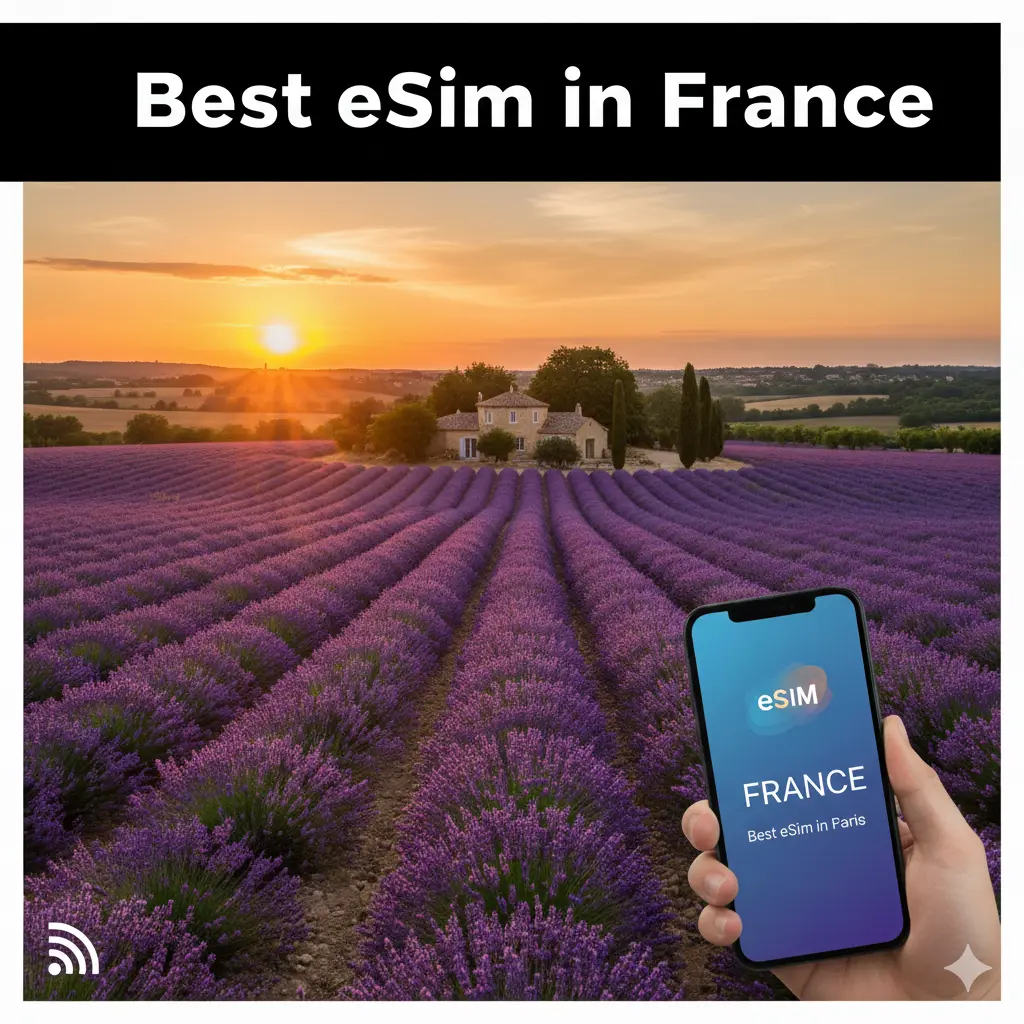 best esim france