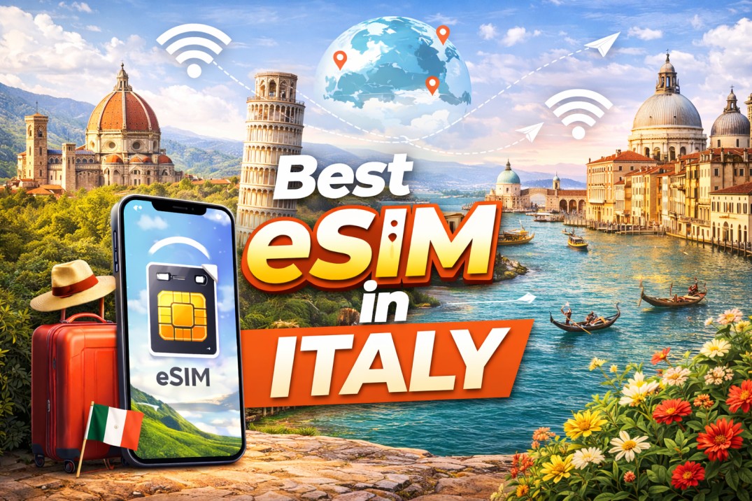 best esim in italy image