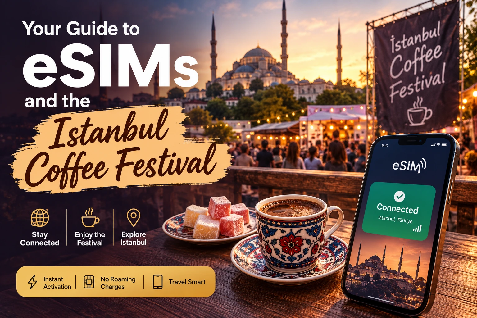 istanbul coffee festival best esim