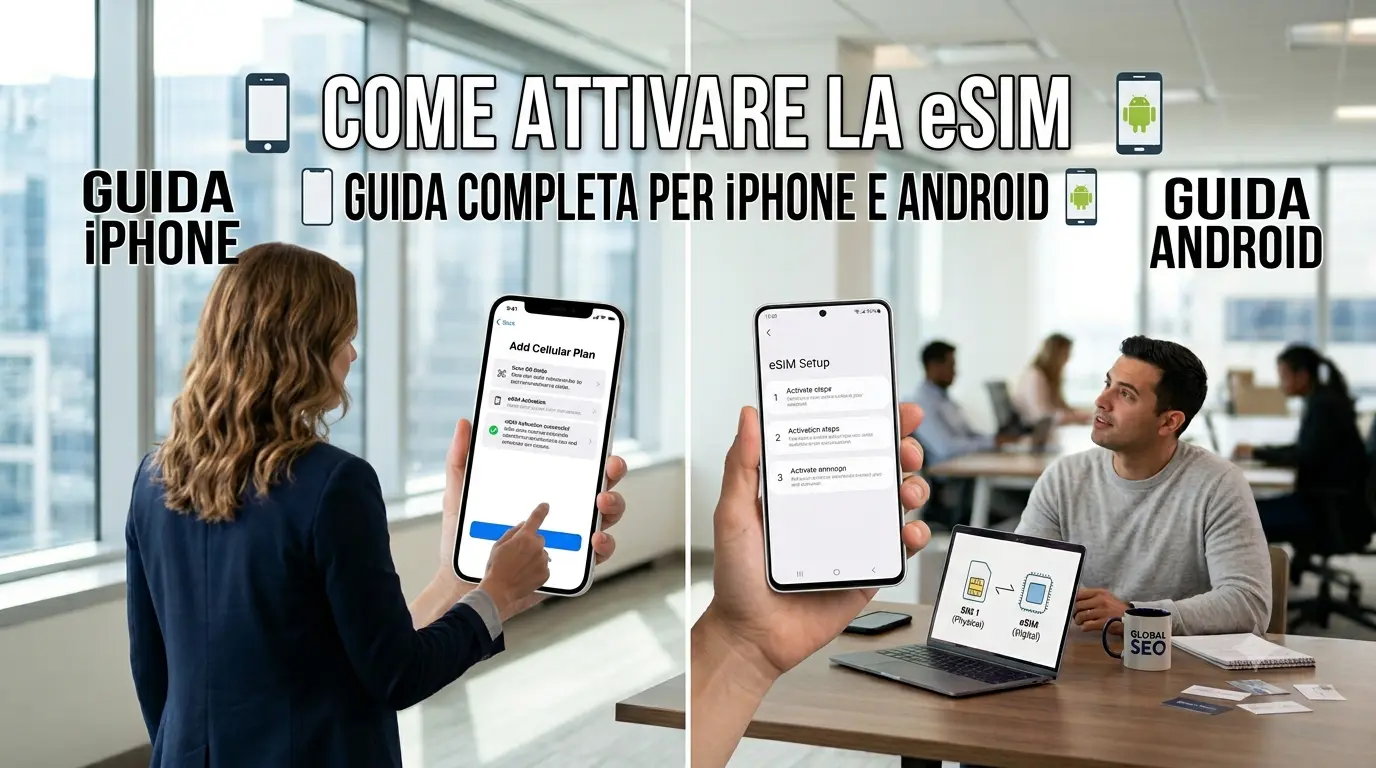 Come attivare la eSIM: guida per iPhone e Android