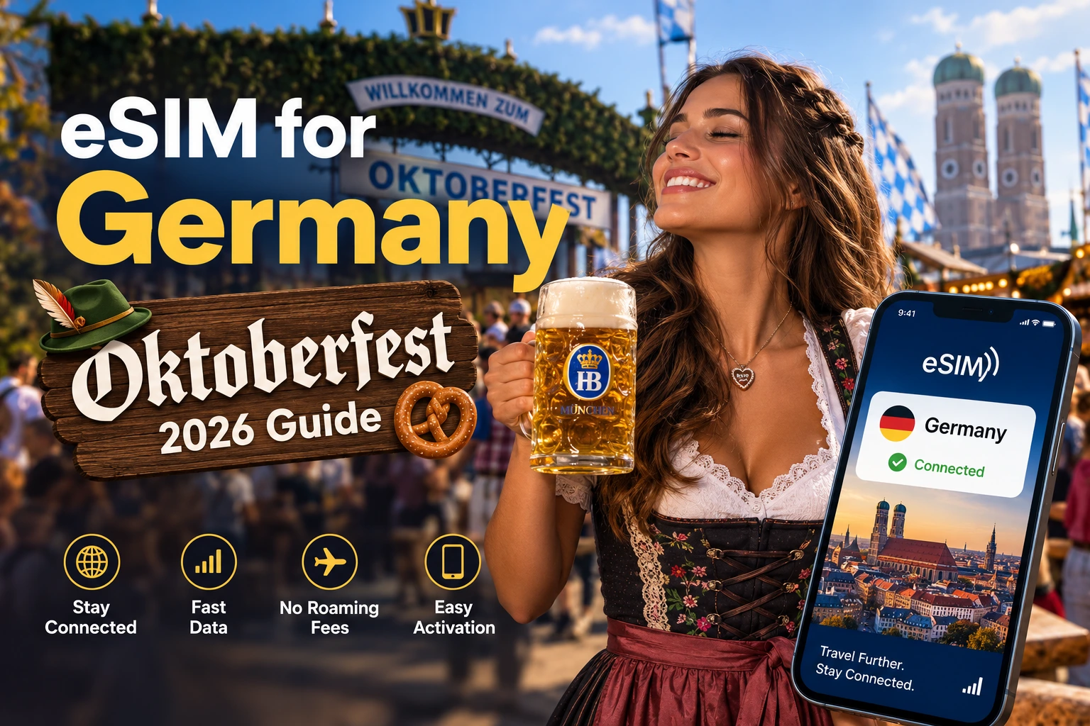 best esim for oktoberfest 2026 in germany