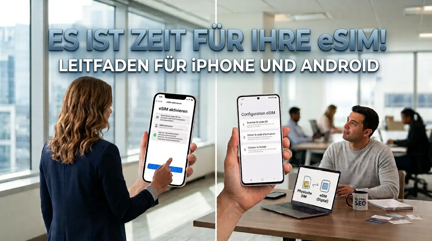 So aktivieren Sie eine eSIM: Ein Leitfaden für iPhone und Android